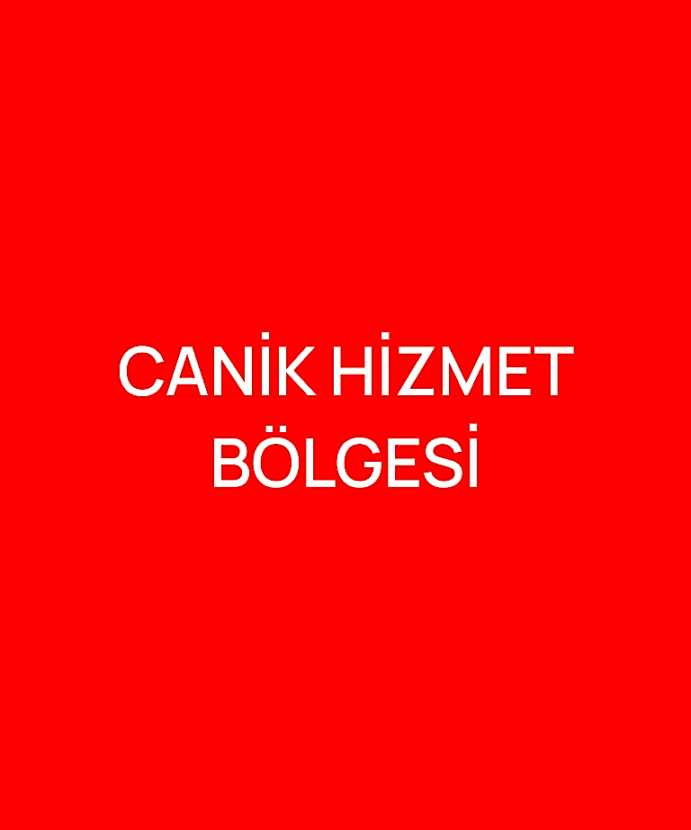 CANİK HİZMET BÖLGESİ